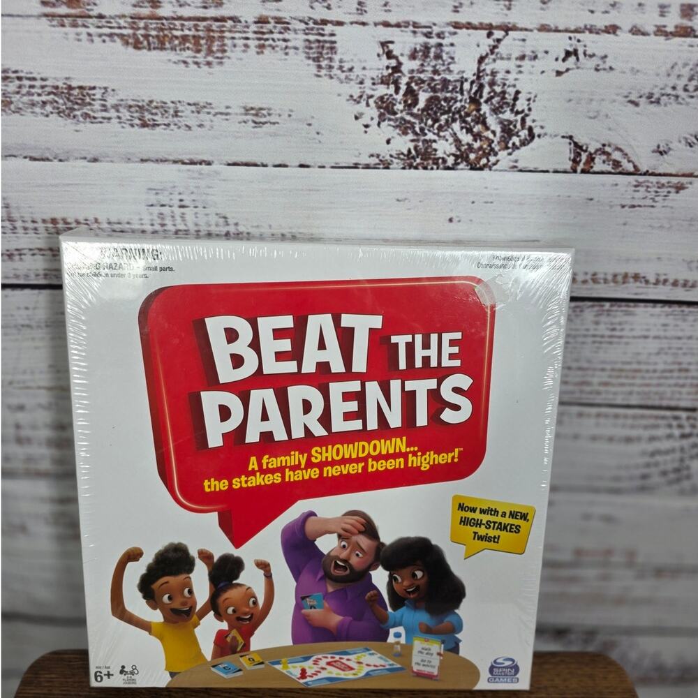 Beat The Parents Classis Family Trivia Game Kids Vs Parents New and Sealed